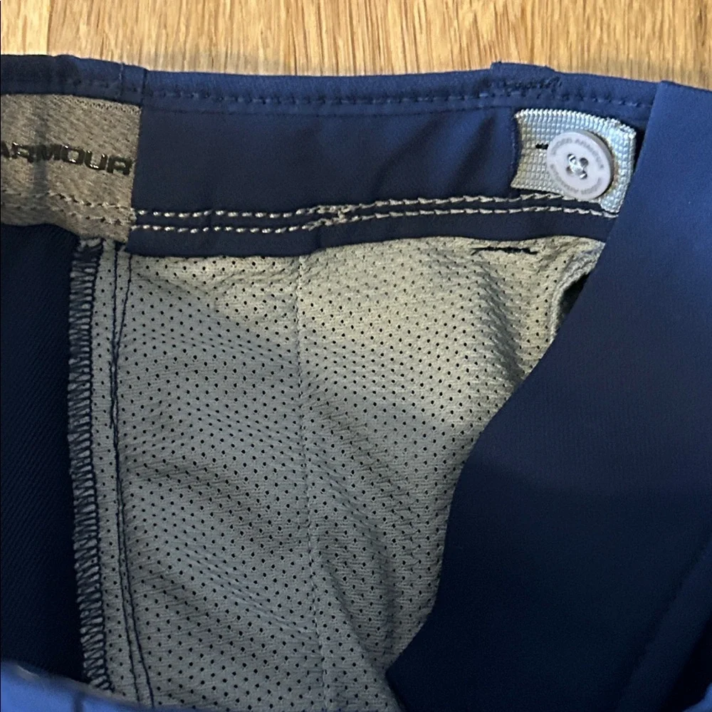 Under Armour Matchplay Navy Blue Pants - Picture 6 of 9